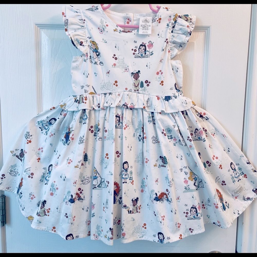 Girls Disney Animators Little Princesses Dress